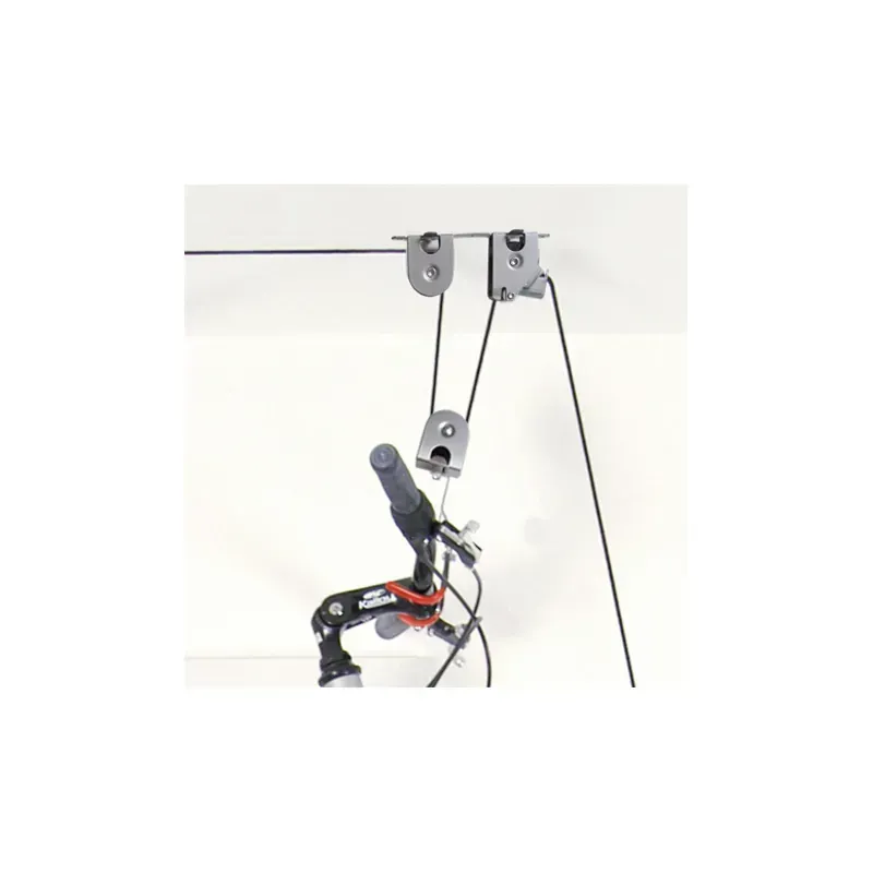 Delta El Greco Hoist Bike Storage in Silver-4