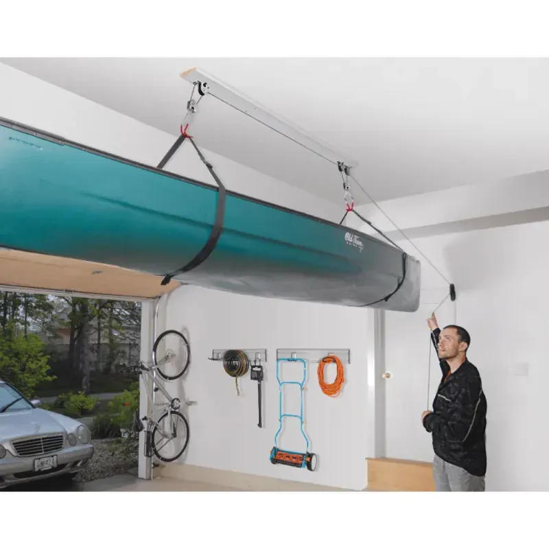 Delta El Greco Hoist Bike Storage in Silver-5