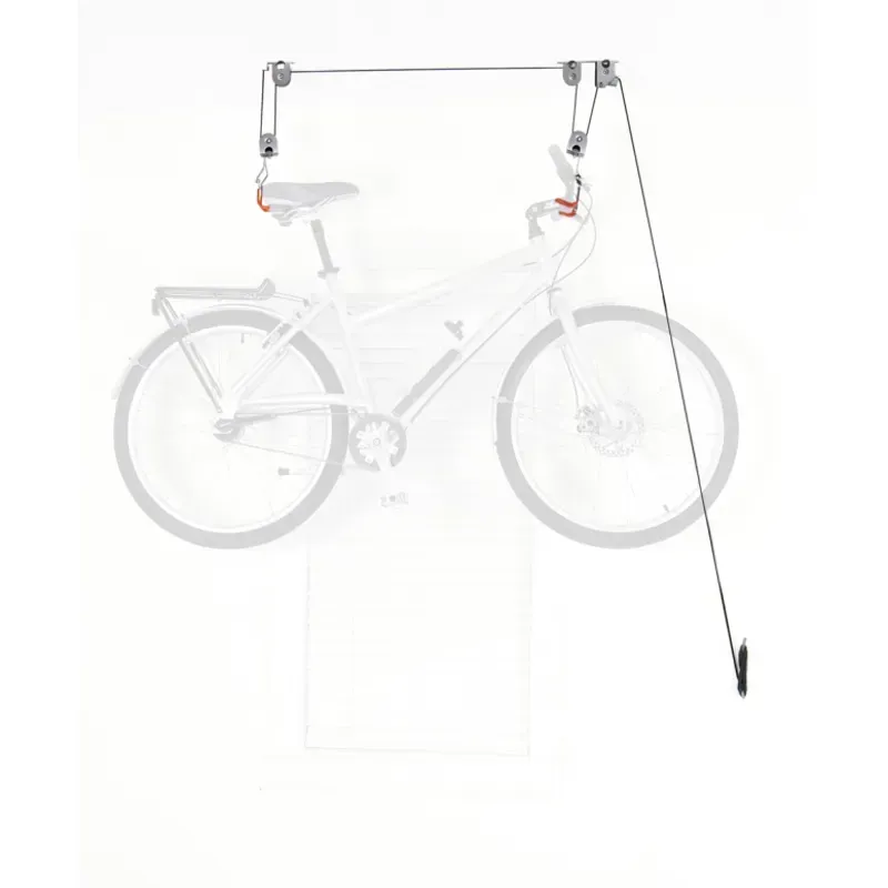 Delta El Greco Hoist Bike Storage in Silver-1