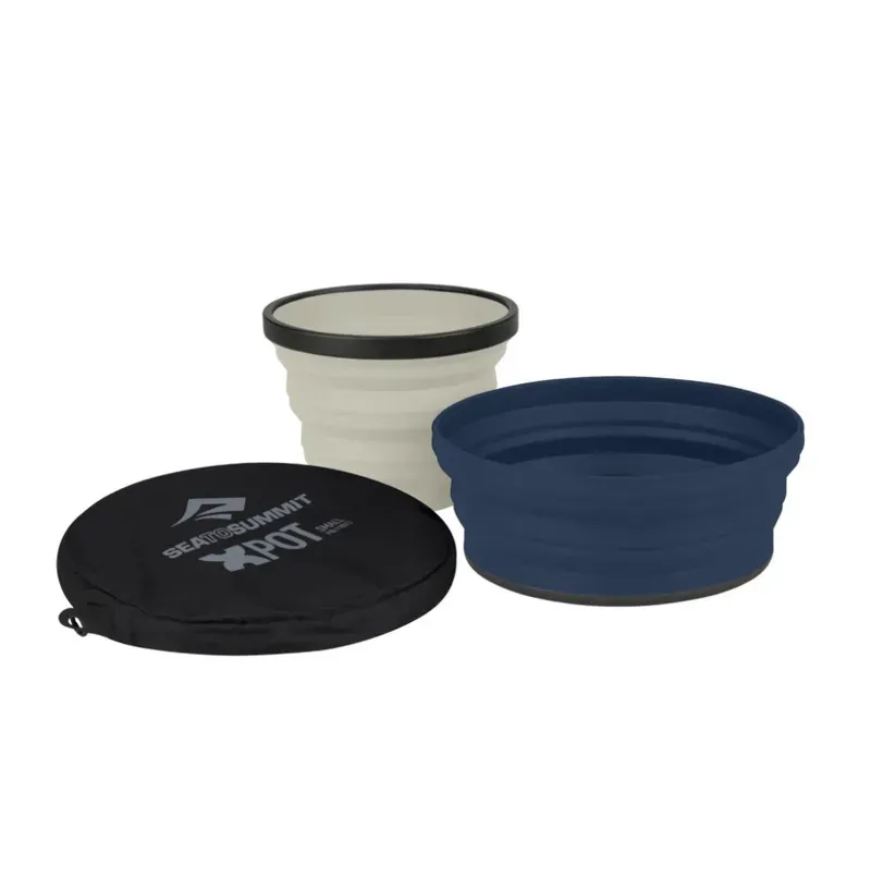 Sea To Summit X-Set 2pce Dinnerware Set in Navy/Sand